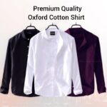 3 Pcs Combo Men's Ban Collar Cotton Shirt-